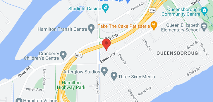 map of 316 HUME STREET